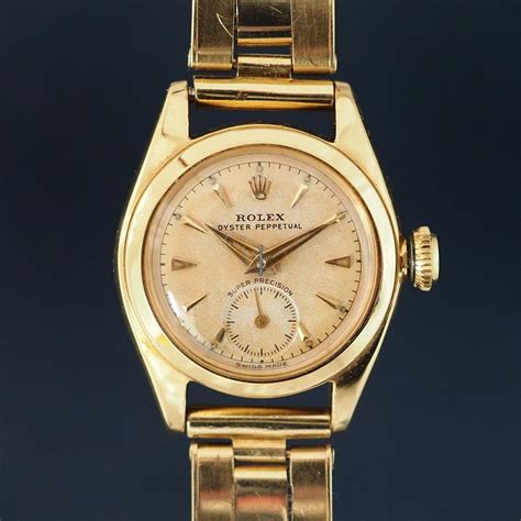 Rolex Oyster Perpetual Ref. 4486 Bubbleback 18K YG 